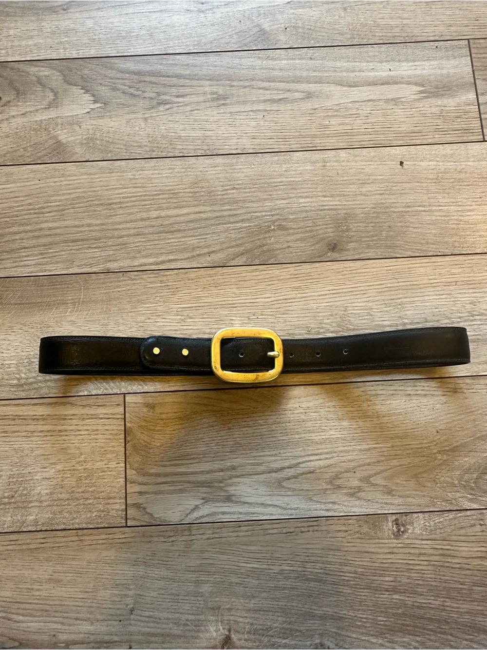 Dunhill Belt in Leather and Brass